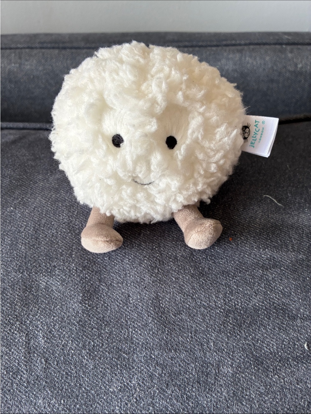 Jellycat Retired Snowball Beige Legs